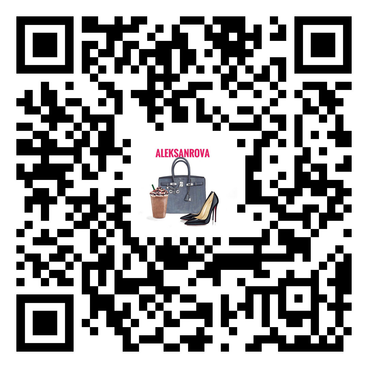 Aleksandrova - QR code - Брендові сумки Україна