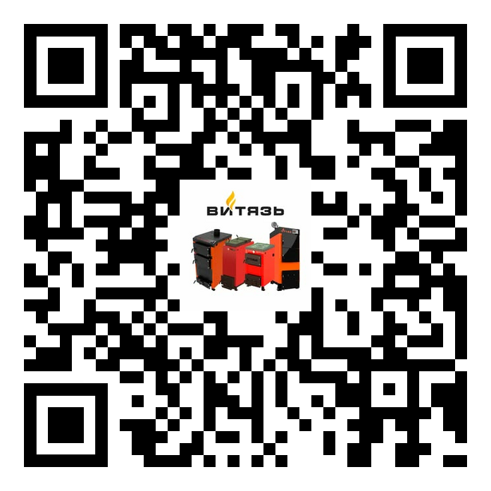 Витязь - QR code - Твердопаливні котли